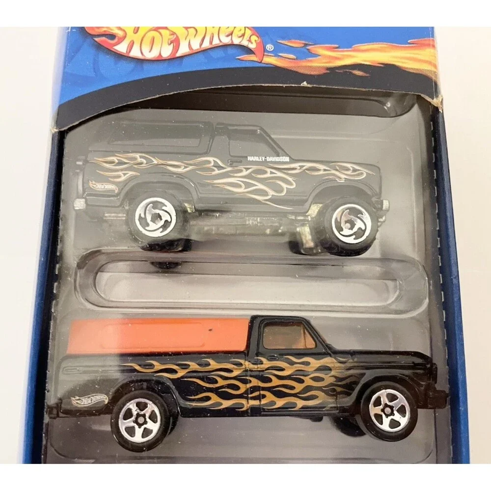 NEW HARLEY DAVIDSON 5 Pack Gift Set Die Cast Car 1:64 Hot Wheels #50030